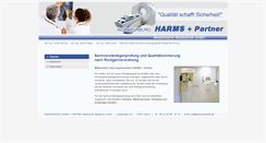 Desktop Screenshot of harmsundpartner.de